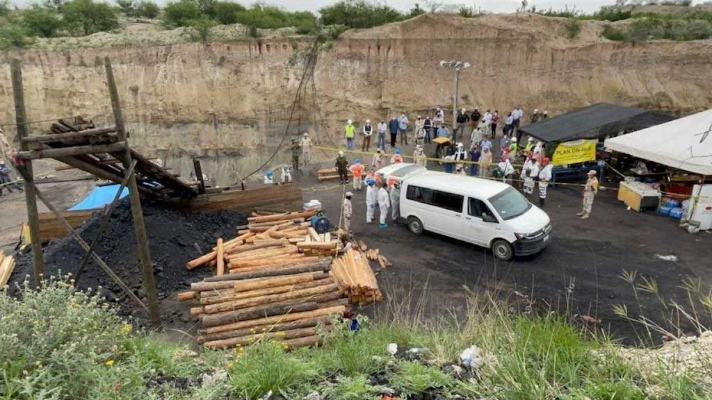 Terminan los rescates en mina de Múzquiz; sacan el cuerpo del séptimo minero