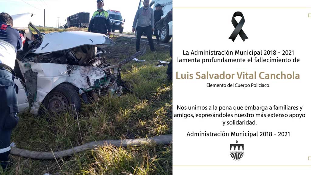 Muere elemento de la policía de Manuel Doblado en accidente de tránsito