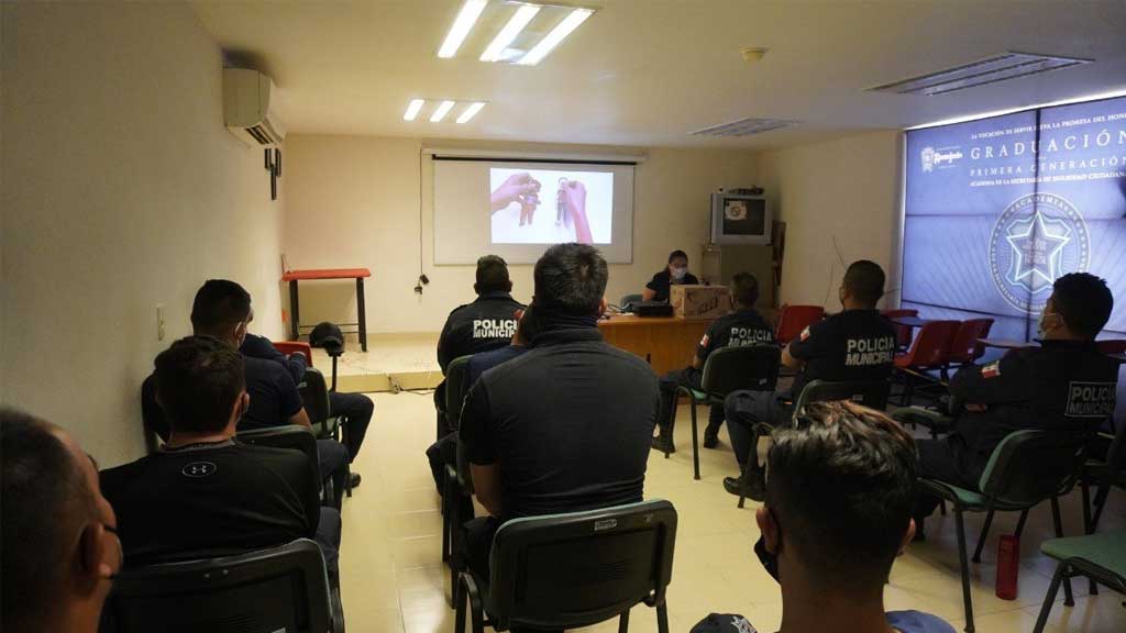 Policía de Guanajuato recibe cursos internacionales para mejorar su labor