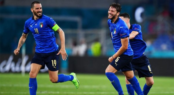 Italia va a octavos de final en la Eurocopa tras vencer a Suiza