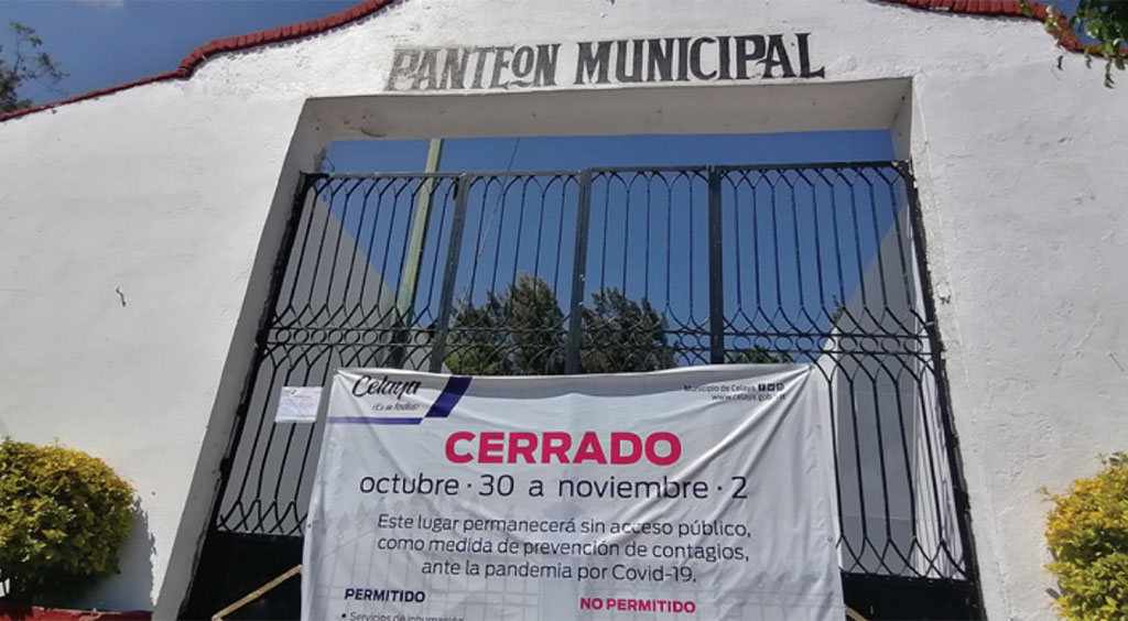 Cierran panteones de Celaya por festejo de Día del Padre