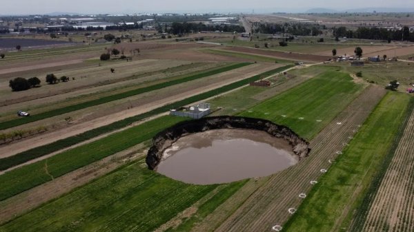 ¿Por qué se formó el socavón de Puebla?