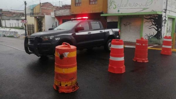 Cierra Movilidad y Transporte pasos a desnivel prevenir percances tras fuertes lluvias en Salamanca