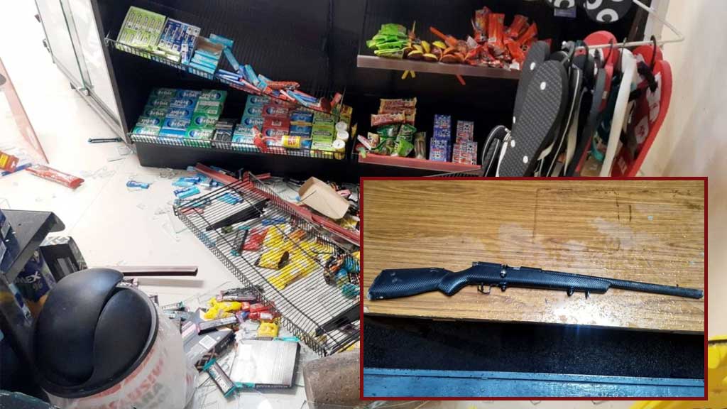 Detienen a tres en Irapuato, dos por robar una tienda y el tercero por portar de arma de fuego