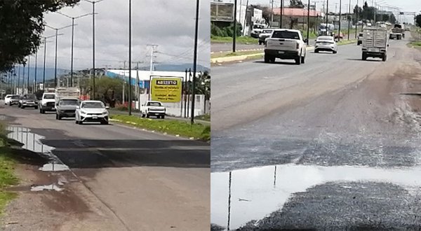 Entrada de Salamanca sufre de baches… otra vez