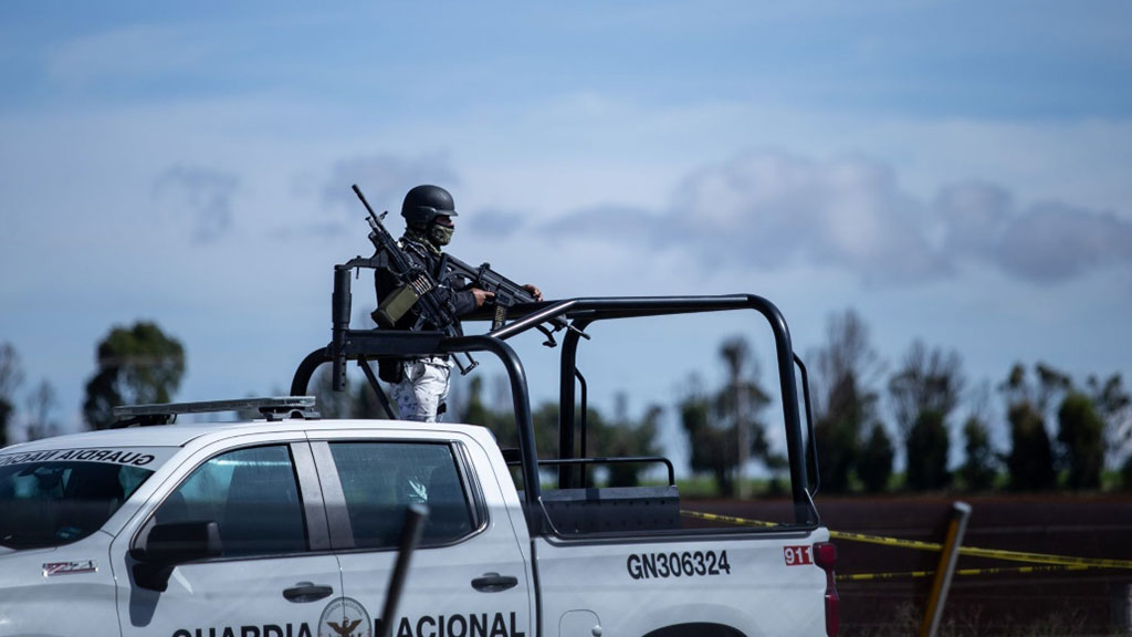 Presunto grupo de autodefensa roba equipo a Guardia Nacional en Chiapas