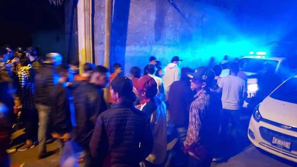 Celaya: suspenden evento masivo en salón de fiestas en comunidad La Luz