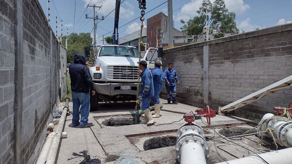 Falla en cárcamos por basura produjo encharcamientos en cuatro puntos de Celaya