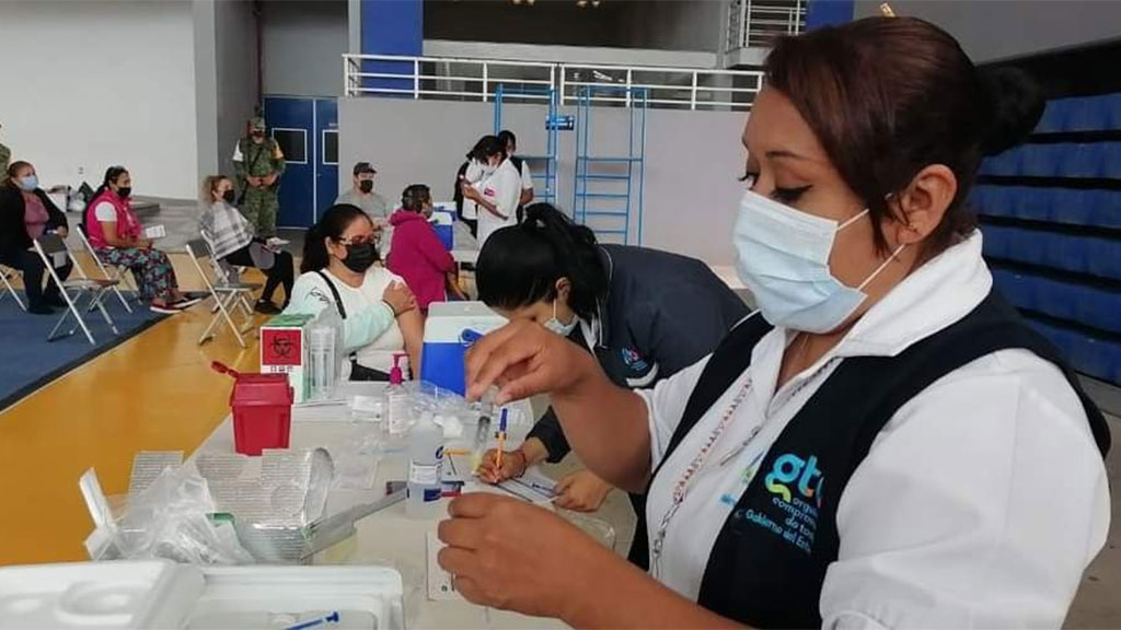 Cierra jornada de vacunación de la segunda dosis antiCovid en Cuerámaro