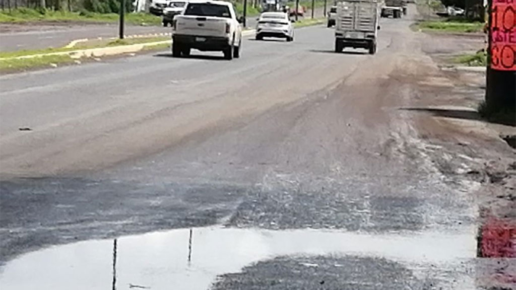 Retrasan las lluvias programa de bacheo en Salamanca