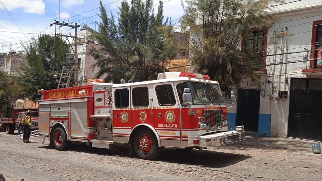 Guanajuato: llaman a los Bomberos en Tepetapa por incendio; solo estaban fumigando