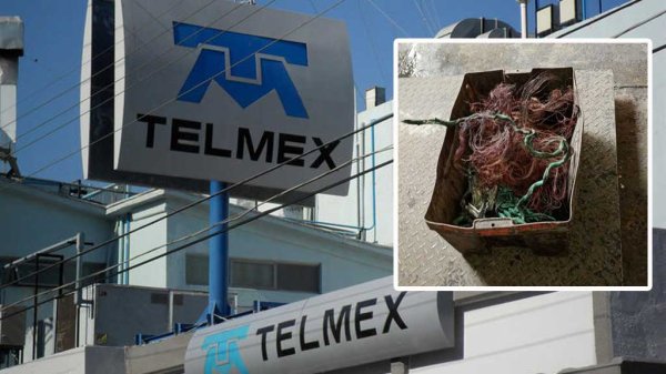 Telmex denuncia a dos chatarreras de León por cable robado