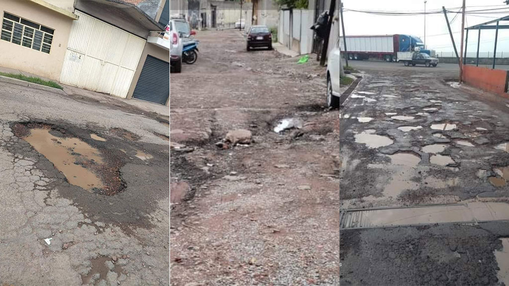 Lluvias evidencian ‘ola de baches’ en Pénjamo