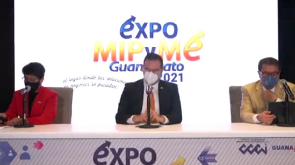 Inauguran de manera virtual la 13a Expo Mipymes en Irapuato