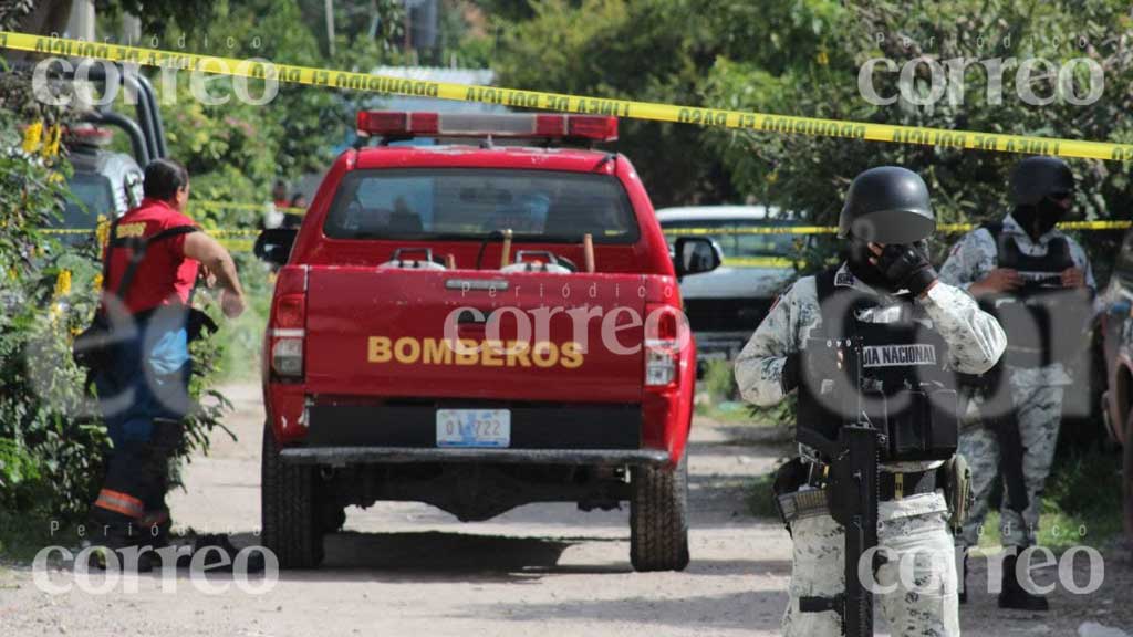 Asesinan a dos personas a balazos en la colonia Lagos en Celaya