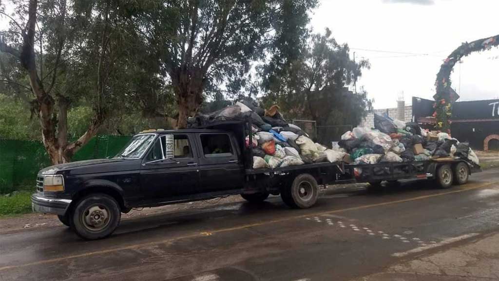 Habitantes de San José Iturbide reponen ellos mismos recolección de basura