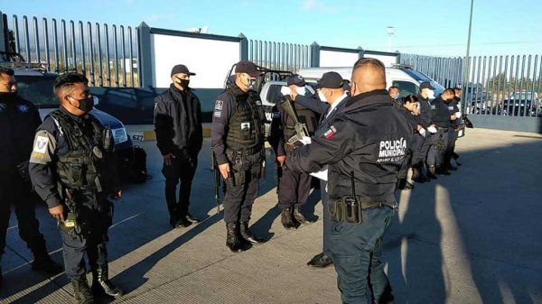 Policía de Apaseo el Alto cierra administración con 80 elementos