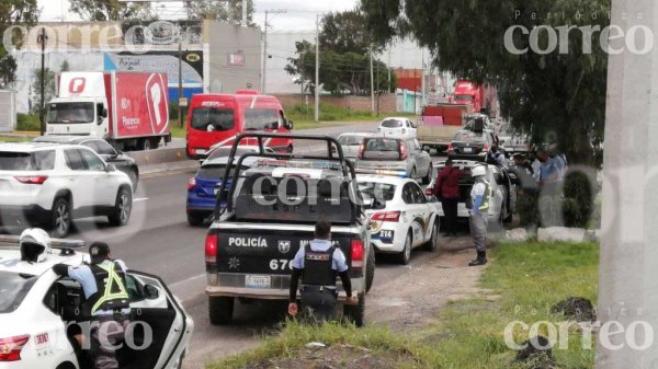 Tras persecución en León, detienen a dos ladrones en salida a Silao