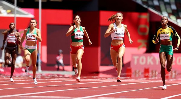 Paola Morán va con gran ritmo para  las semifinales de los 400 metros en Tokio