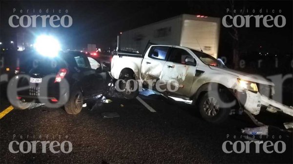 Aparatoso accidente deja cinco lesionados en Salamanca