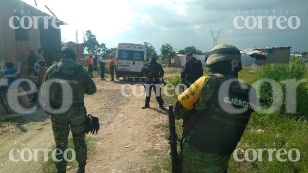 Irapuato: balean a hombre en El Carrizalito y entra a una casa ‘a morir’