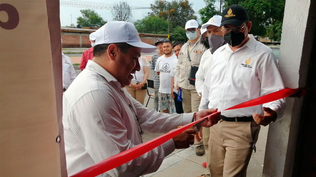 Inauguran casa de enlace de aspirante a secretario general de STPRM