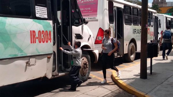 Ajustarán transporte público en Irapuato para evitar saturaciones