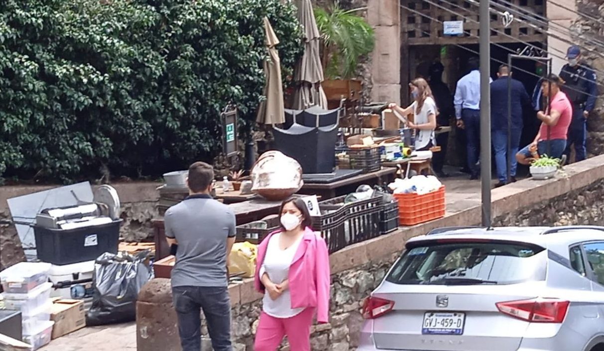 Guanajuato: desalojan restaurante el Jardín de los Milagros por ‘no pagar la renta’