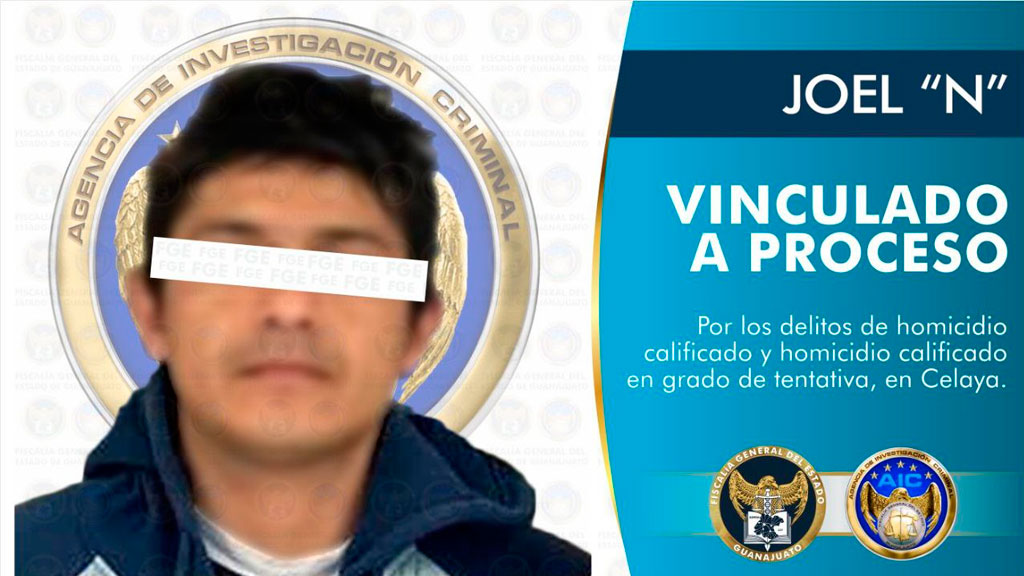 Vinculan a proceso a hombre por asesinato de ‘El Zombi’ en Celaya