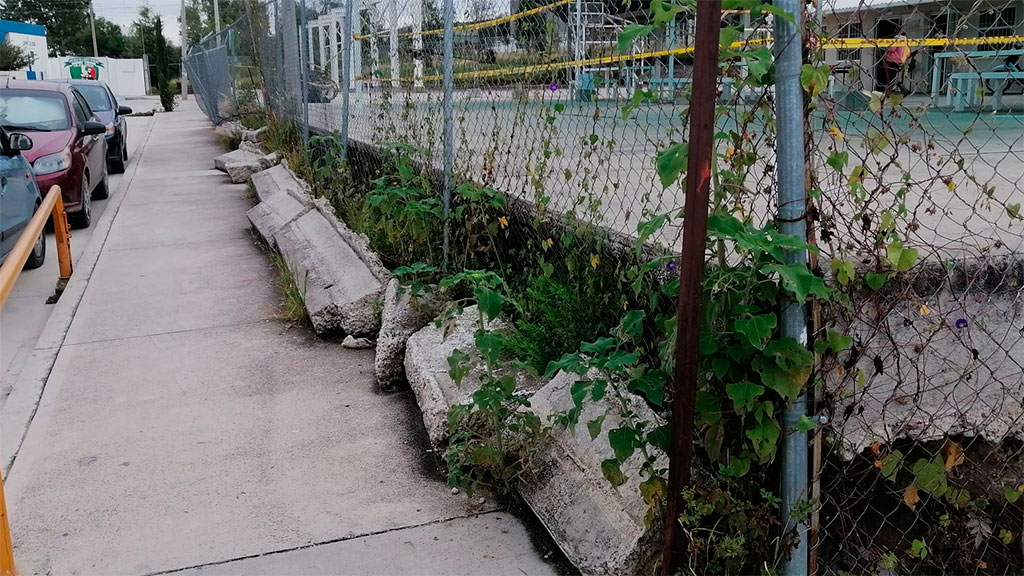 Van casi 30 escuelas dañadas en el Noreste de Guanajuato por las lluvias