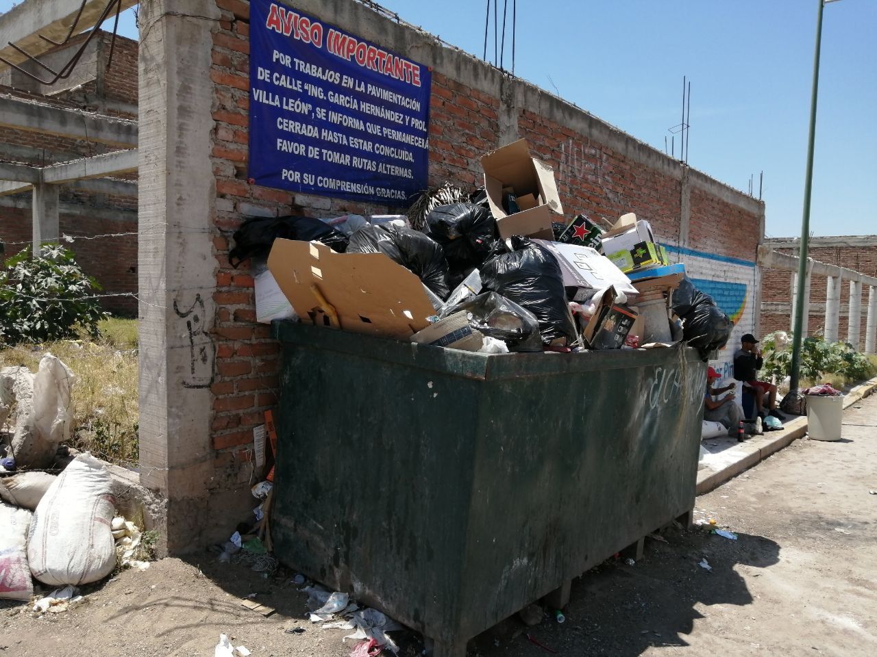 Regidora reconoce rezago en solución a la recolección de basura en Guanajuato