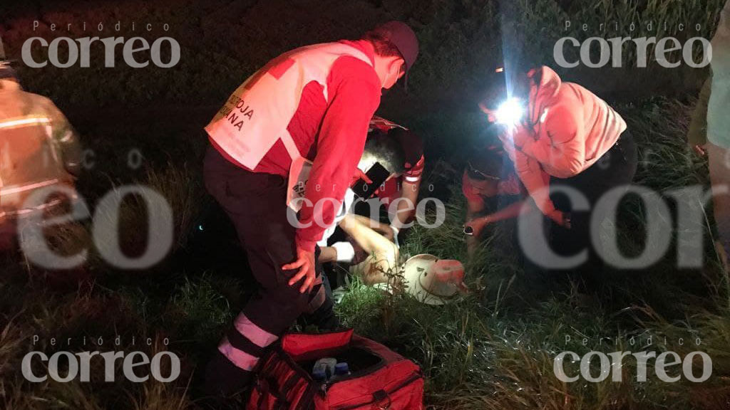 Choque en carretera Pénjamo-La Piedad deja un lesionado y múltiples pérdidas