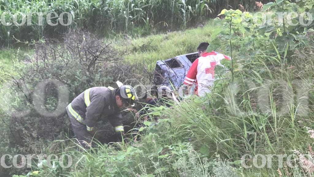 Accidente en la carretera Pénjamo-La Piedad deja a un hombre lesionado