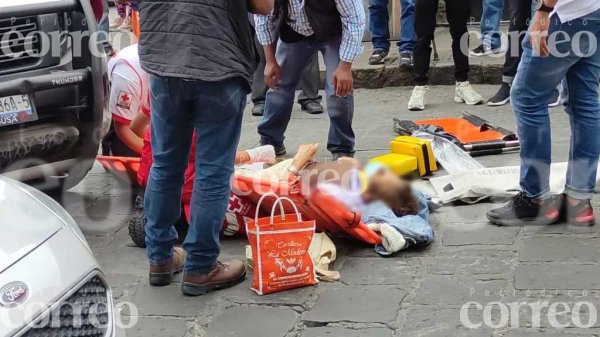 Guanajuato: Elemento de la Policía Ambiental atropella a mujer de la tercera edad