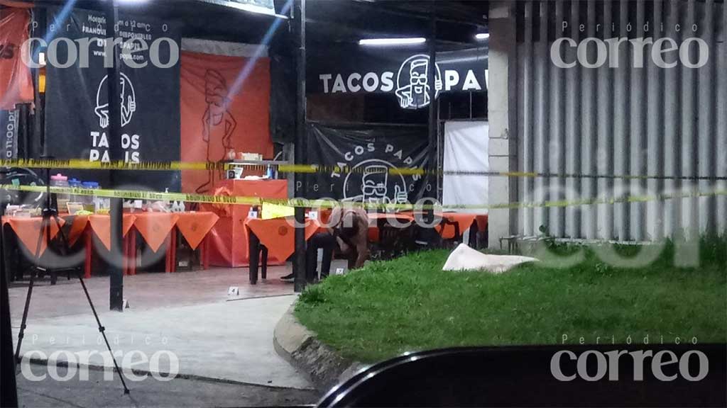 Ataque armado en taquería de León deja un muerto y un herido