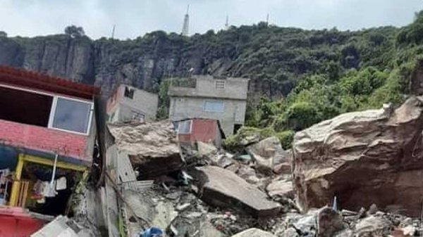 Localizan restos de una niña de 3 años en la zona del derrumbe del Cerro del Chiquihuite