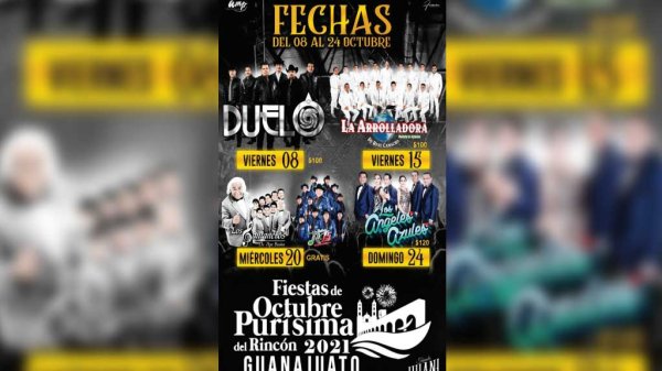 Aprueban Fiestas de Octubre en Purísima del Rincón