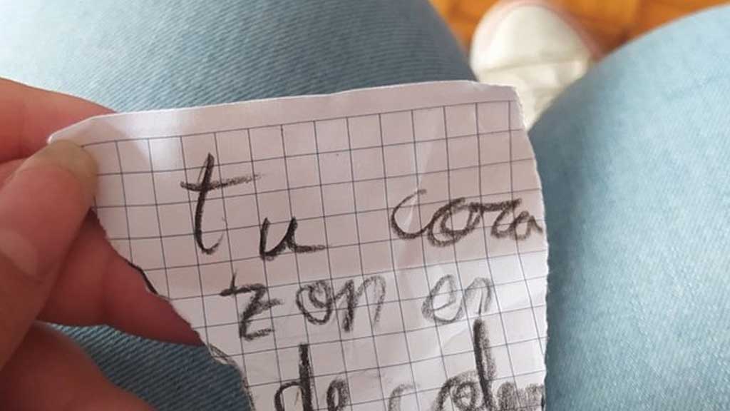 “Tu corazón es de color negro”; niña de 8 años recibe carta de su ‘ex’ y se vuelve viral