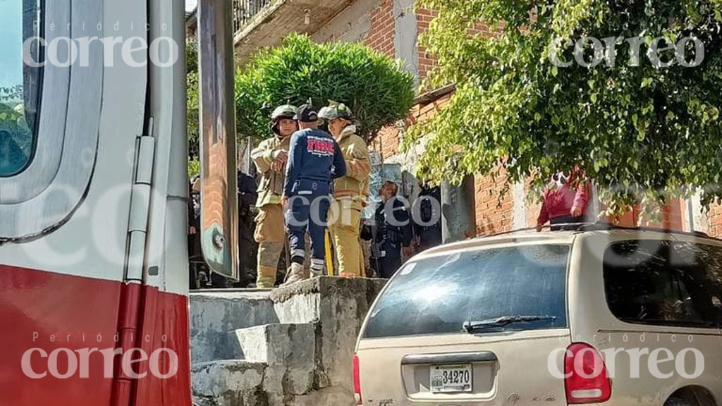 Hombre resulta con quemaduras al maniobrar tanque de gas en Acámbaro