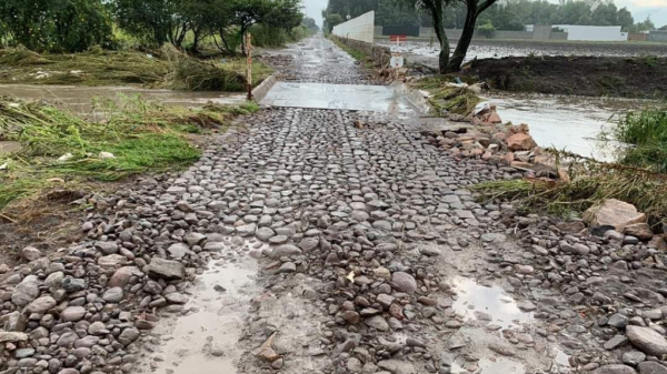 Comunidades de San Miguel de Allende se declaran en emergencia tras tormenta