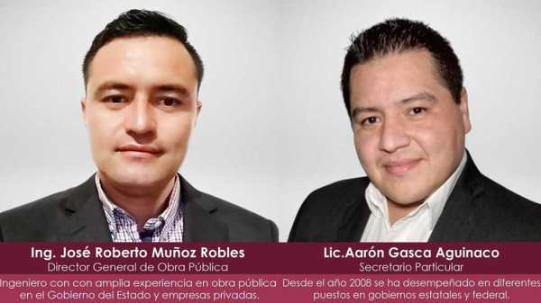 César Prieto suma otros dos miembros a su gabinete, Aarón Gasca y José Muñoz