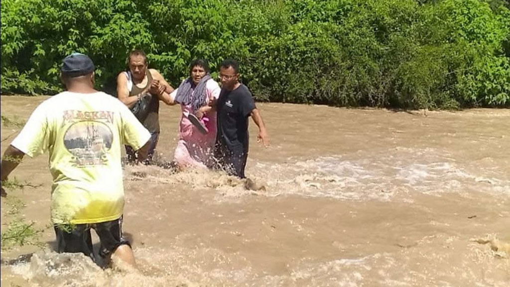 Xichú: habitantes acusan abandono del Gobierno ante falta de puente en La Laja