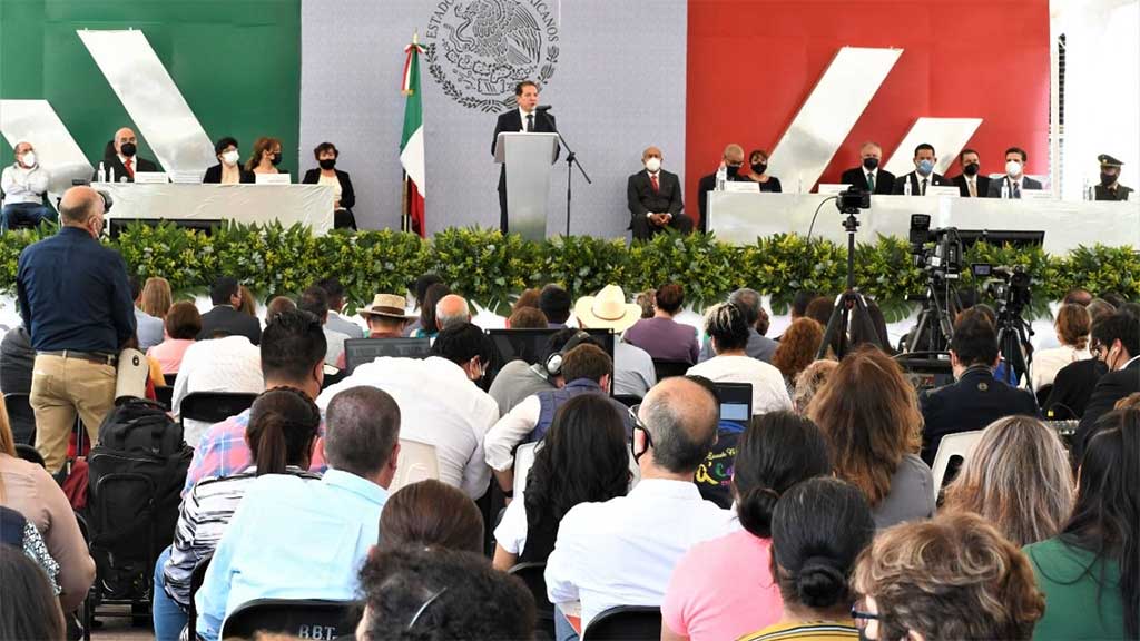 José Alberto Vargas presenta su Tercer Informe de Gobierno en Jaral del Progreso