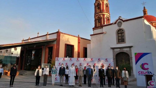 Conmemoran autoridades municipales los 451 años de la fundación de Celaya