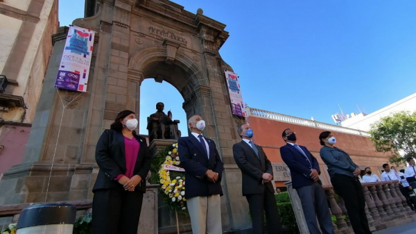 Celaya: Conmemoran el 262 aniversario del natalicio de Francisco Eduardo Tresguerras