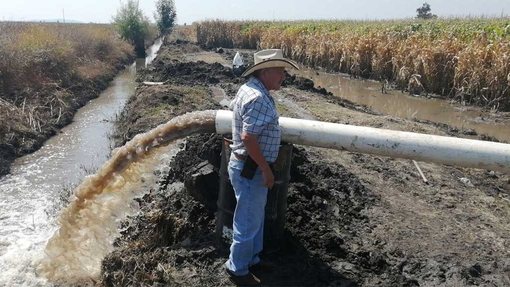 A semanas de la inundación, agricultores aun luchan para salvar sus parcelas en Salamanca