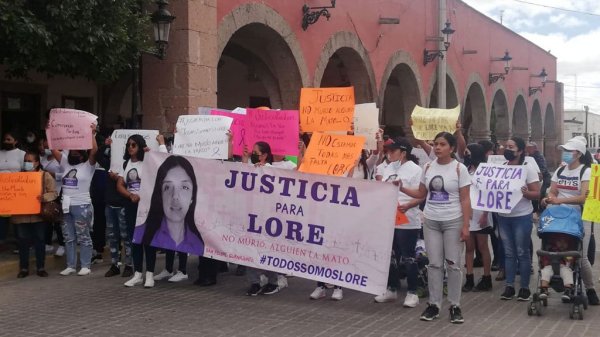 Exigen justicia por Lorena, joven asesinada en septiembre en San Felipe