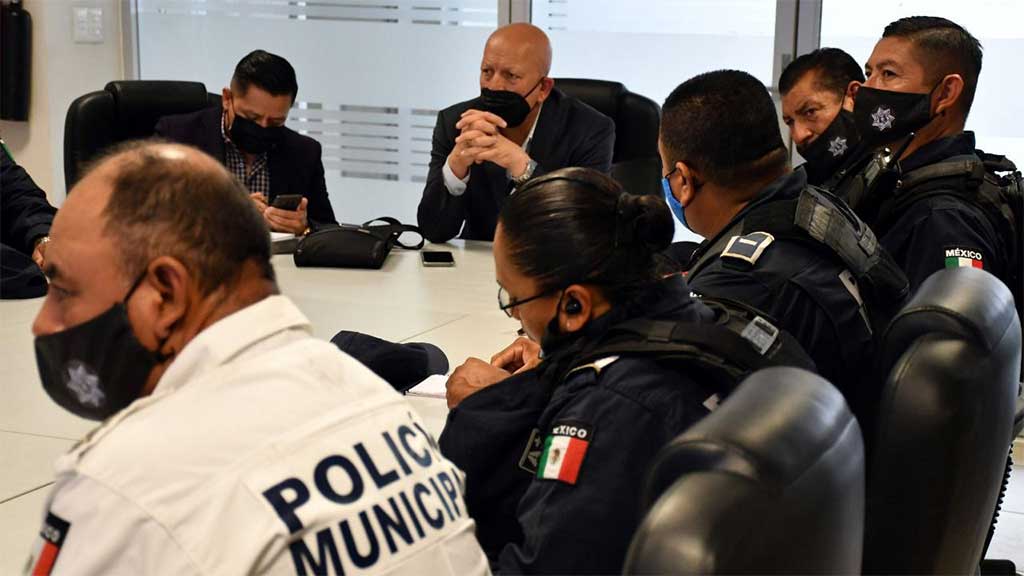 Miguel Ángel Simental sostiene su primera reunión con la policía de Irapuato