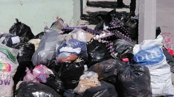 Atienden acumulación de basura en San José Iturbide