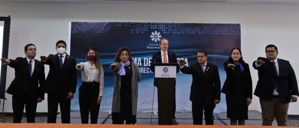 Rinde protesta nuevo presidente del círculo de empresarios de Celaya